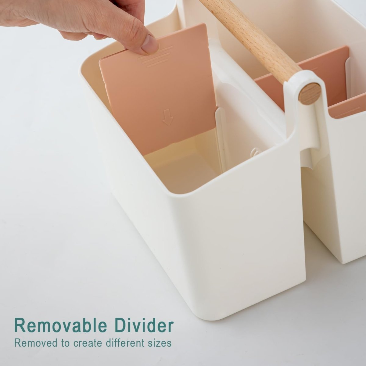 6 Compartments Organizers Caddy with Handle