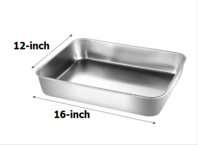Stainless Steel Toaster Oven Baking Pan