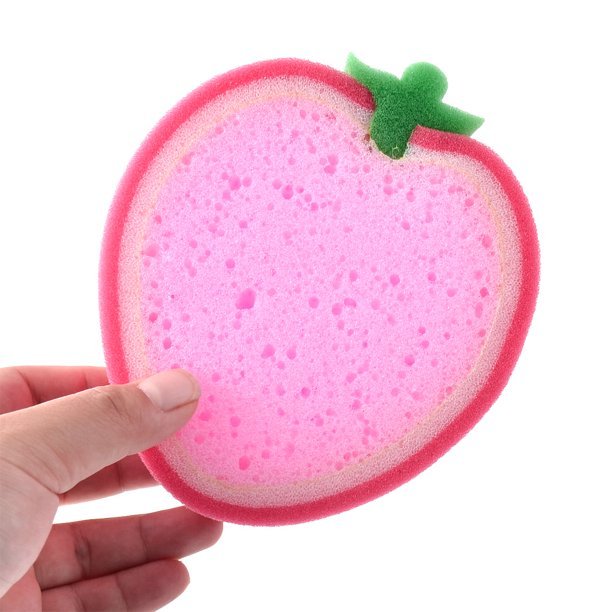 Fruit shape Soft face Sponge