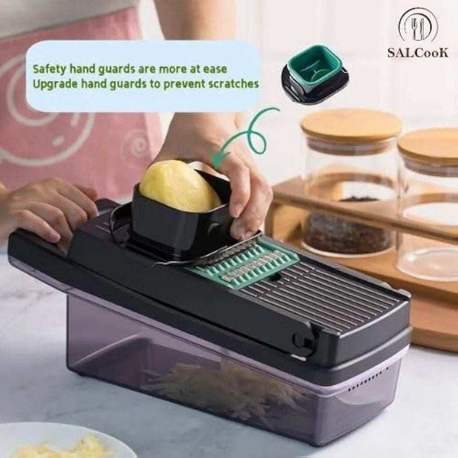 13in1 Multifunctional Vegetable Chopper, Slicer, Nicer Dicer - Kitchen Grow