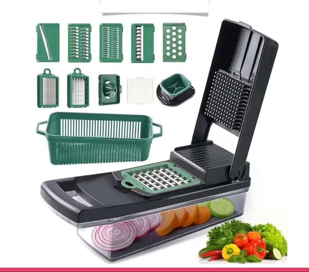13in1 Multifunctional Vegetable Chopper, Slicer, Nicer Dicer - Kitchen Grow