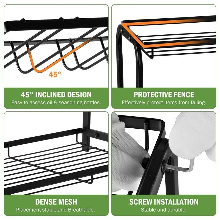 3-Tier Kitchen Spice Rack