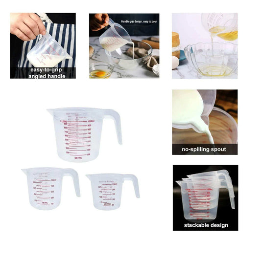 Measuring Cup With Angled Grip and Spout - Kitchen Grow