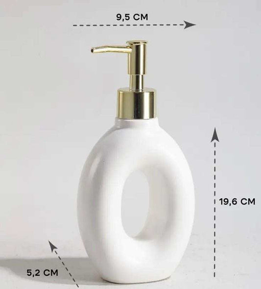 4-Piece Ceramic Bathroom Accessory Set - Kitchen Grow