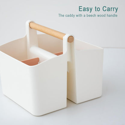 6 Compartments Organizers Caddy with Handle