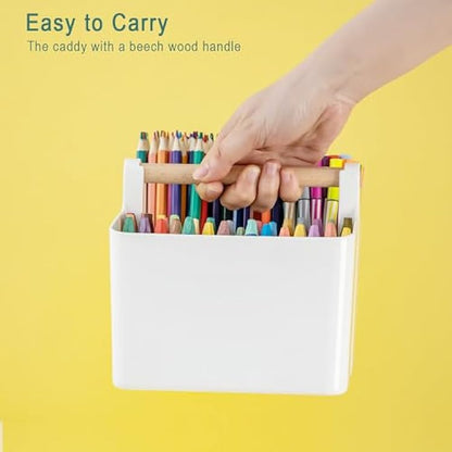 6 Compartments Organizers Caddy with Handle