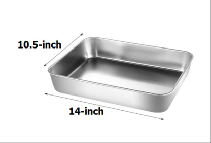 Stainless Steel Toaster Oven Baking Pan