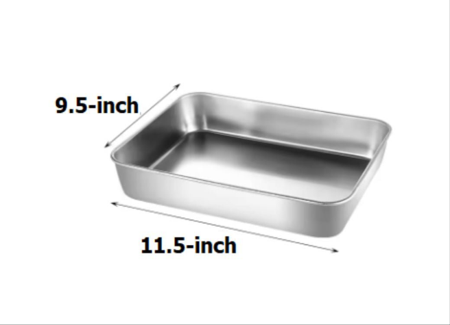 Stainless Steel Toaster Oven Baking Pan