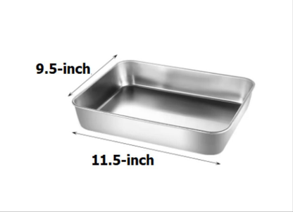 Stainless Steel Toaster Oven Baking Pan