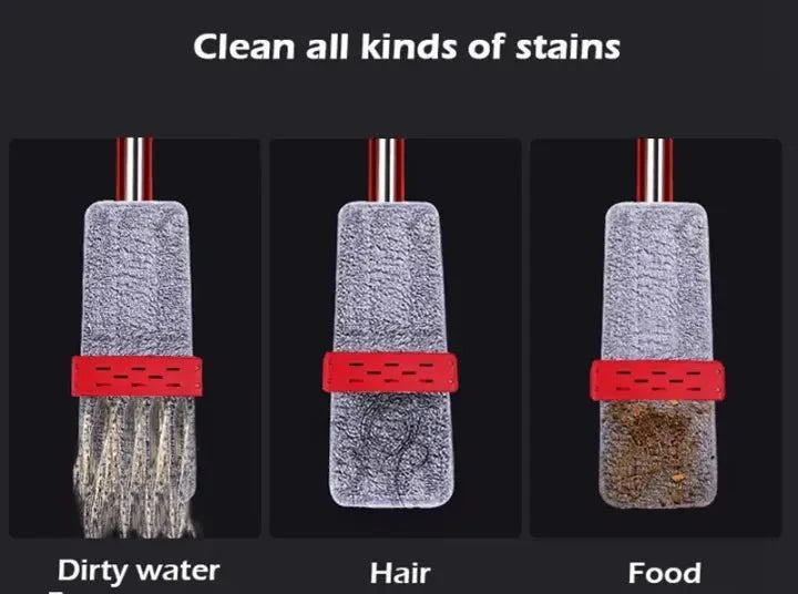 Automatic Spin 360 Rotating Floor Mop Lazy Household Cleaning Self-Wringing Magic