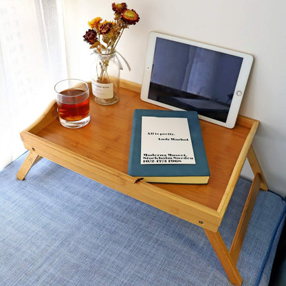 Bed Serving Tray and study table with Folding Legs
