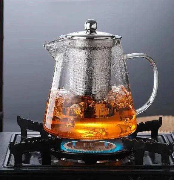 Borosilicate Glass Teapot - Kitchen Grow
