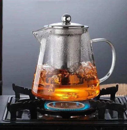 Borosilicate Glass Teapot - Kitchen Grow
