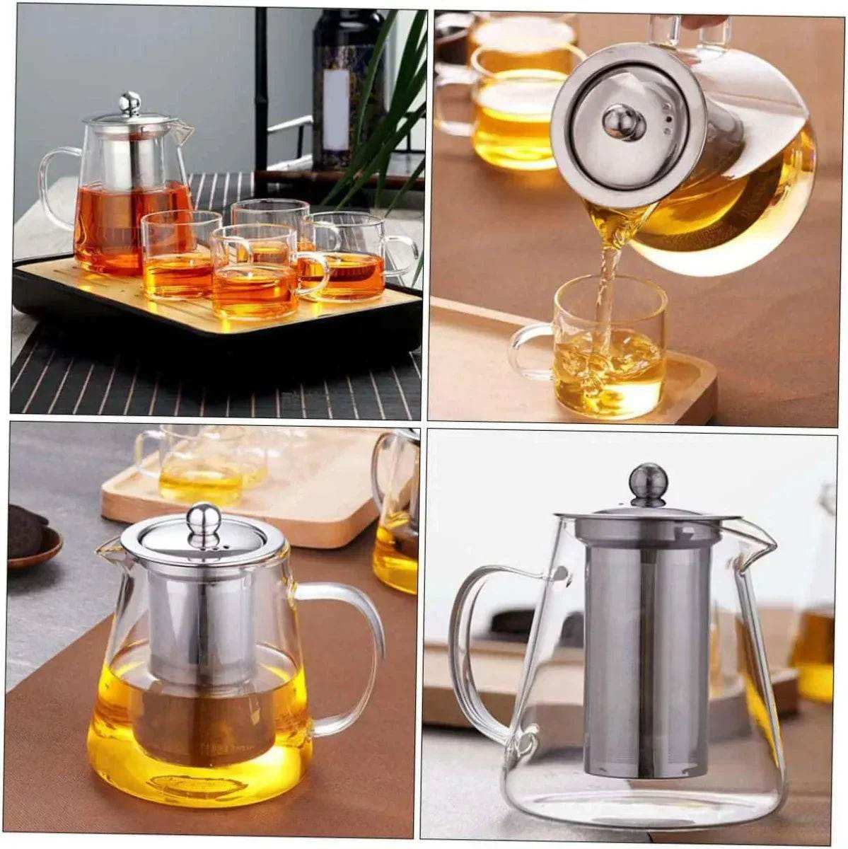 Borosilicate Glass Teapot - Kitchen Grow