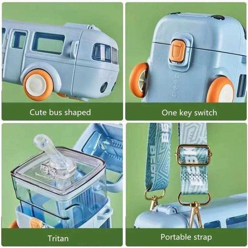 Bus Shape Water Bottle - Kitchen Grow
