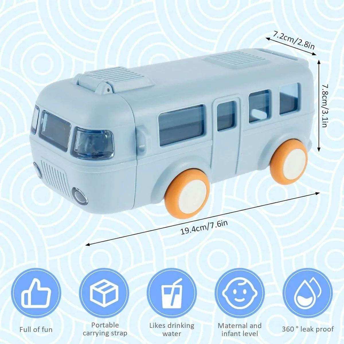 Bus Shape Water Bottle - Kitchen Grow