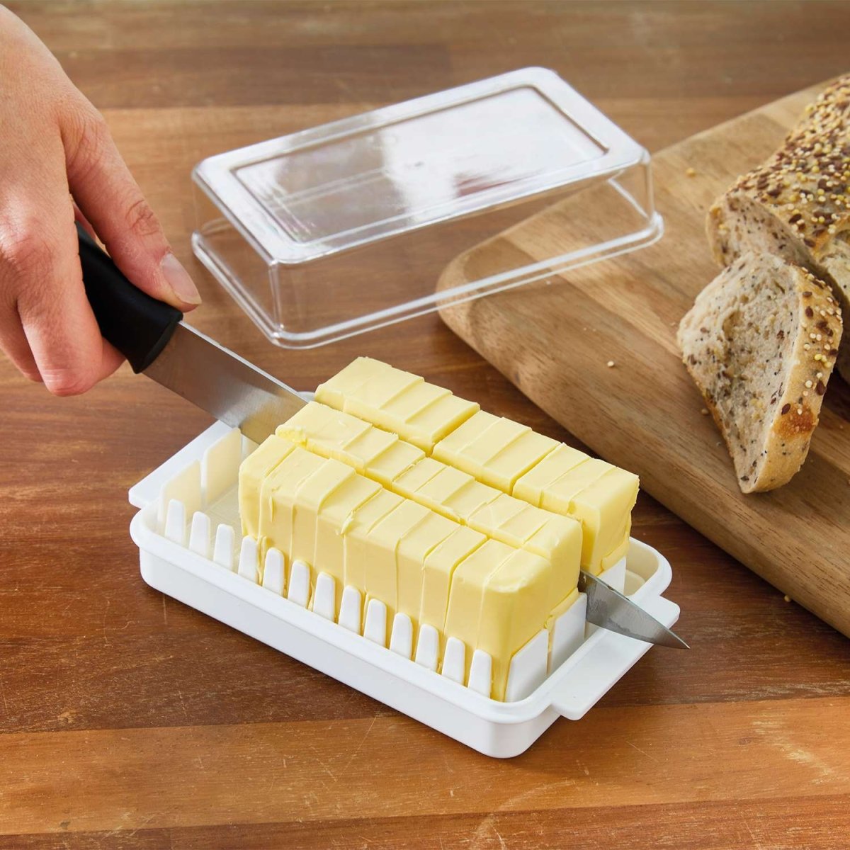 Butter Cutting Storage Box With Lid Butter Dish