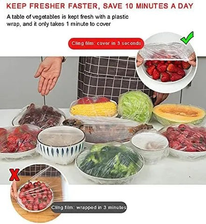 Disposable Food Cling Film Covers