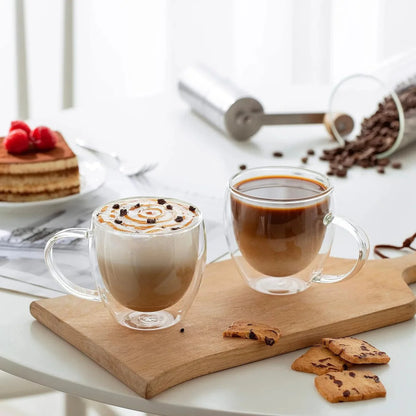 Double Wall Glass Mug