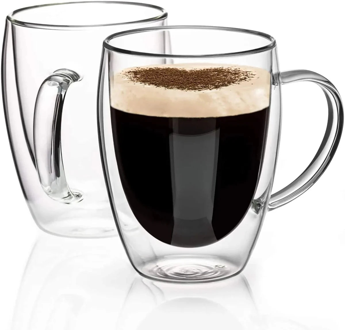Double Wall Glass Mug