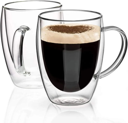 Double Wall Glass Mug