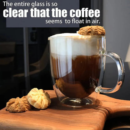Double Wall Glass Mug