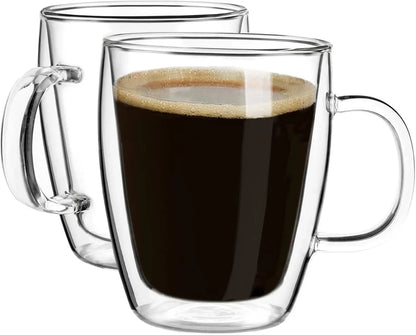 Double Wall Glass Mug