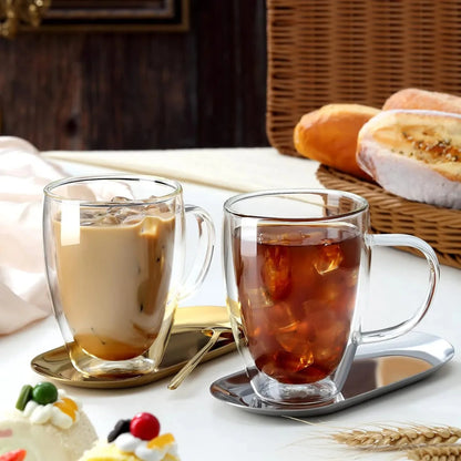 Double Wall Glass Mug