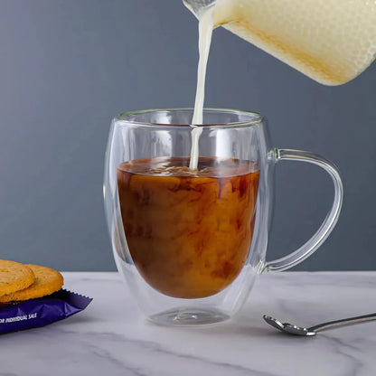 Double Wall Glass Mug