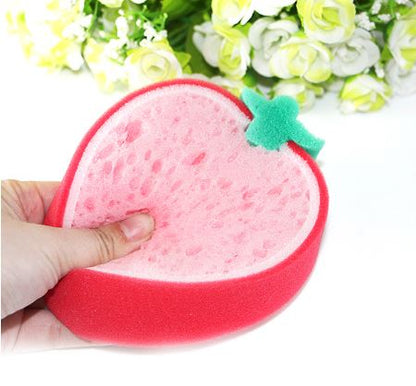 Fruit shape Soft face Sponge