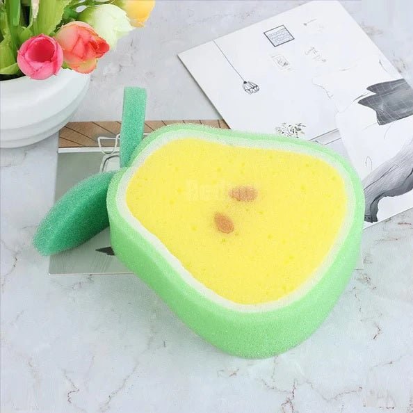 Fruit shape Soft face Sponge