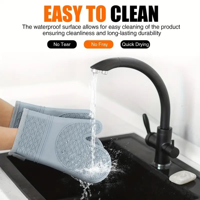 Heat Resistant Silicone Gloves