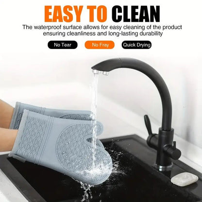 Heat Resistant Silicone Gloves