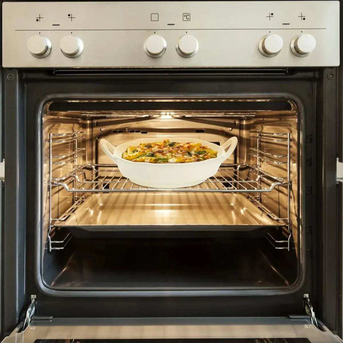 Irregular Shape Ceramic Bowl With Handles - Kitchen Grow