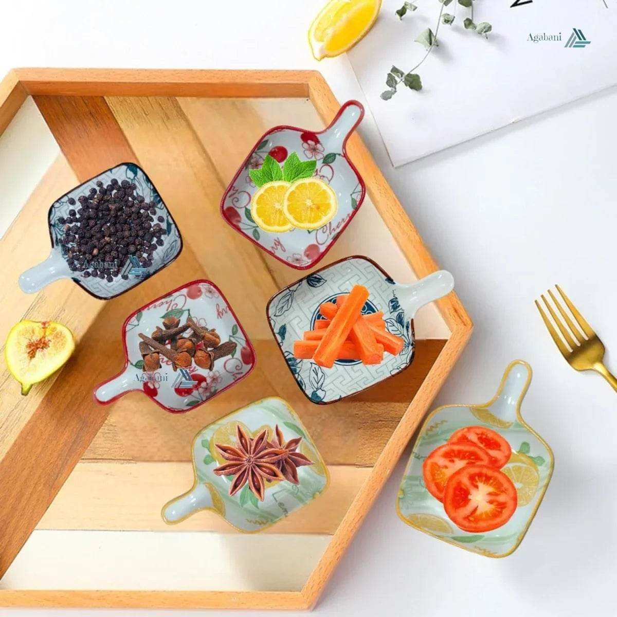 Mini Ceramic Casserole Dish with Handle - Kitchen Grow