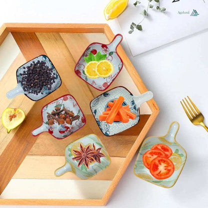 Mini Ceramic Casserole Dish with Handle - Kitchen Grow