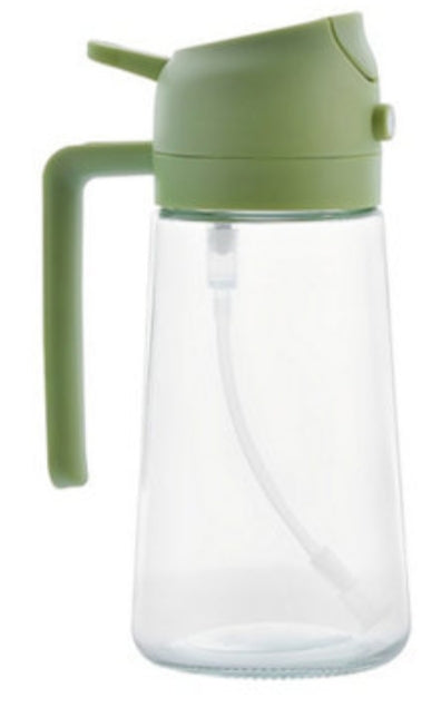 2-in-1 Oil Sprayer & Dispenser Bottle (500ml) – Cooking, Air Fryer & BBQ Use