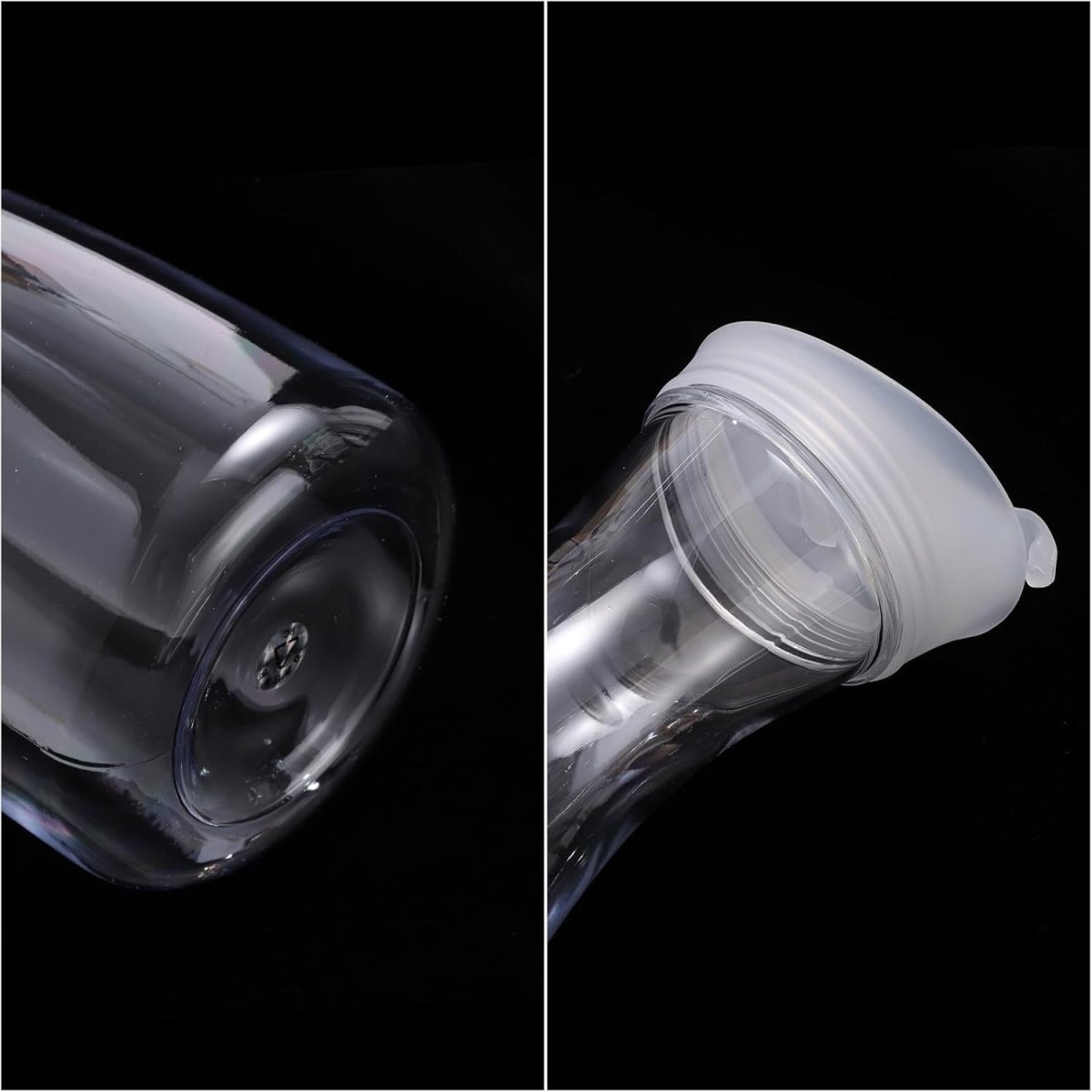 Round Clear Acrylic Water Bottle