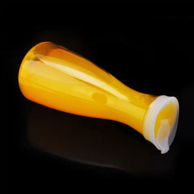 Round Clear Acrylic Water Bottle