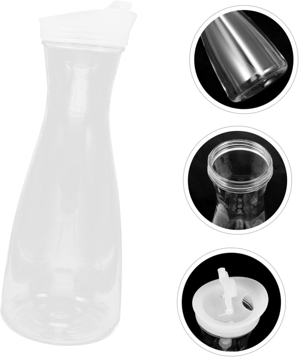 Round Clear Acrylic Water Bottle