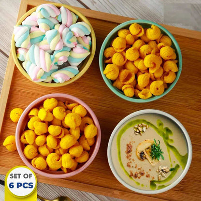 Set of 6 - Ceramic Baking Ramekin Bowl - Kitchen Grow