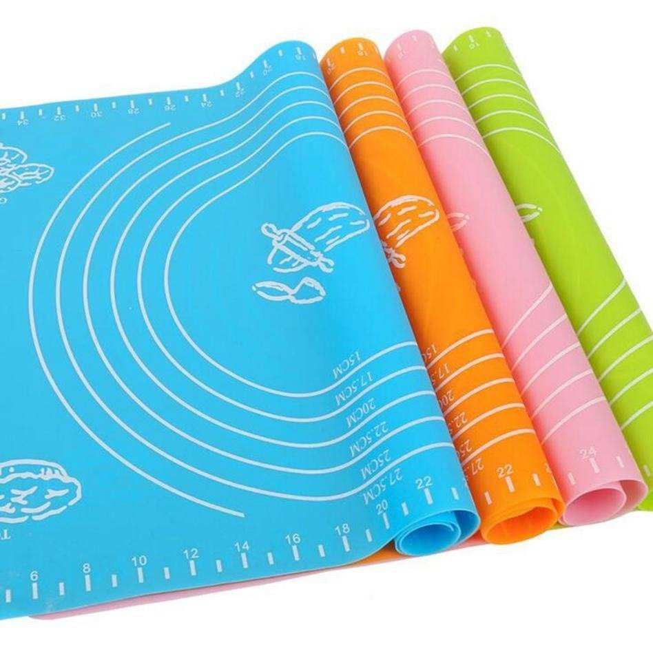 Silicone Rolling Pin + Silicone Baking Mat - Kitchen Grow