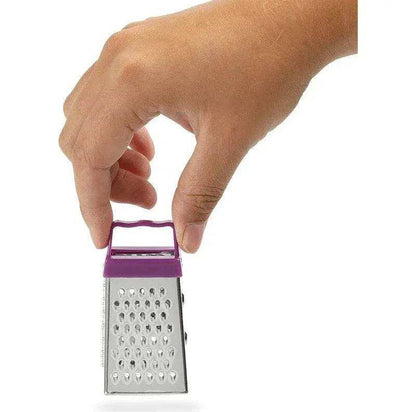 Stainless Steel Box 4 Sided Mini Grater - Kitchen Grow