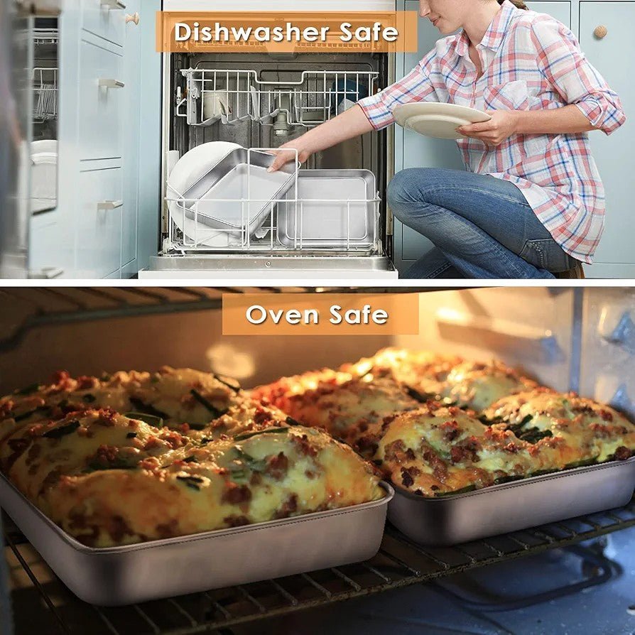Stainless Steel Toaster Oven Baking Pan