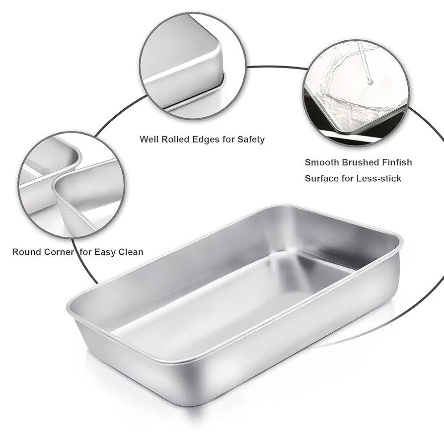 Stainless Steel Toaster Oven Baking Pan