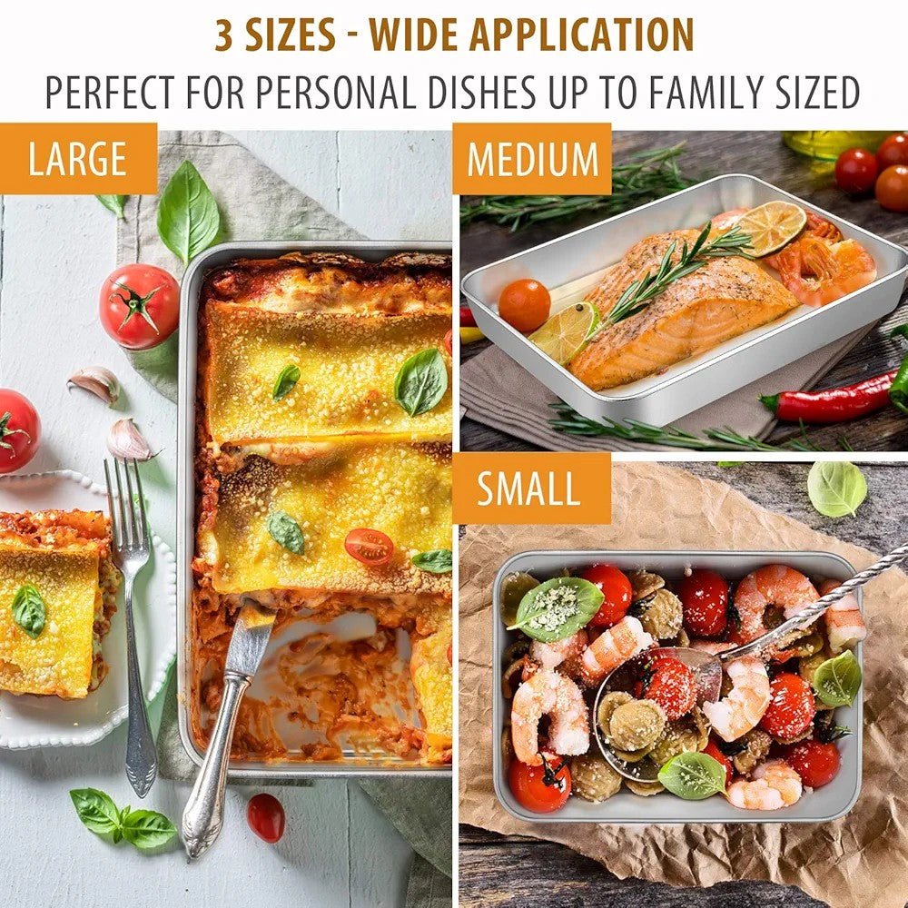 Stainless Steel Toaster Oven Baking Pan