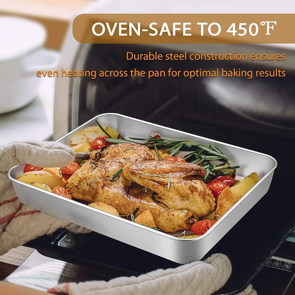 Stainless Steel Toaster Oven Baking Pan