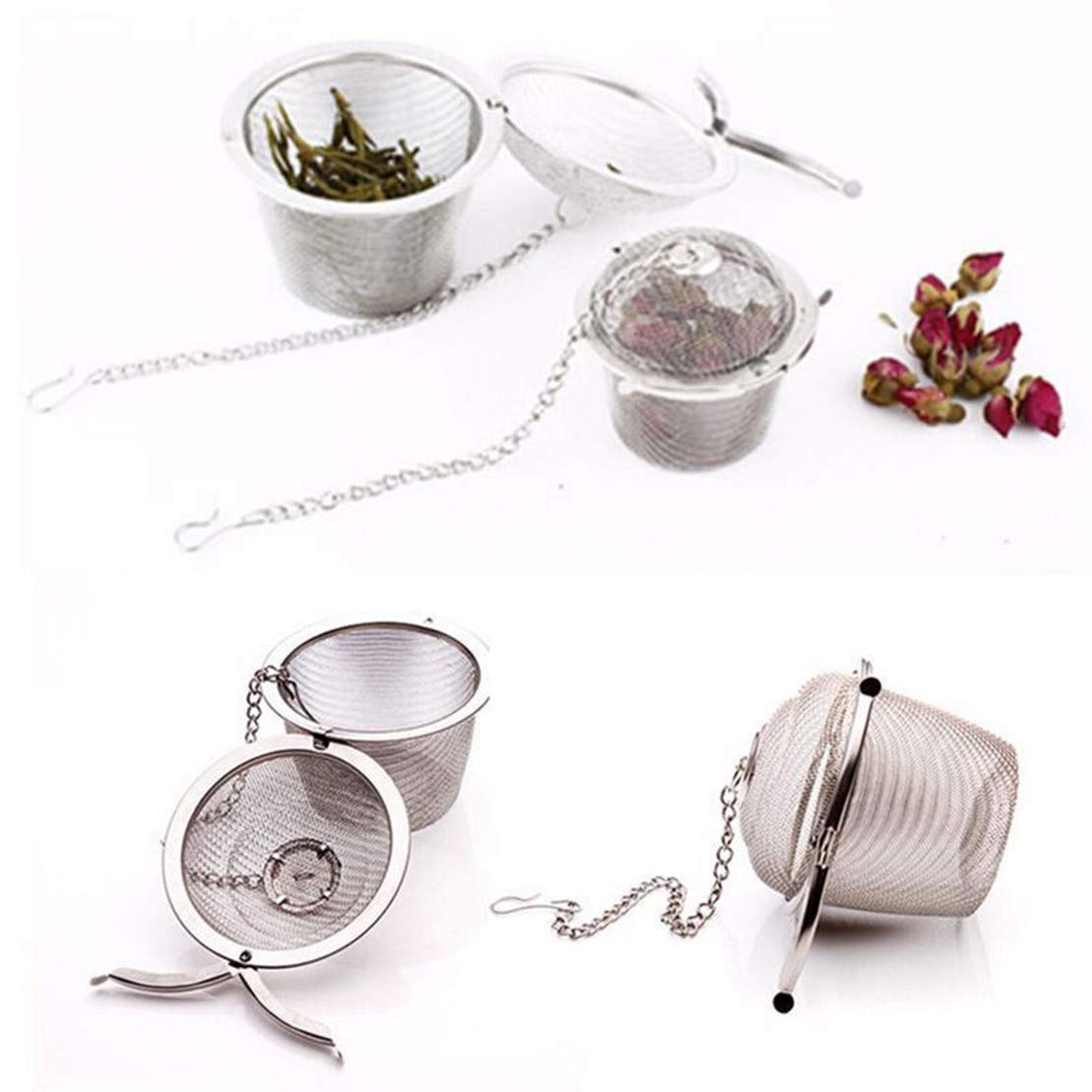 Stainless Steel Twist Lock Mesh Tea Infuser