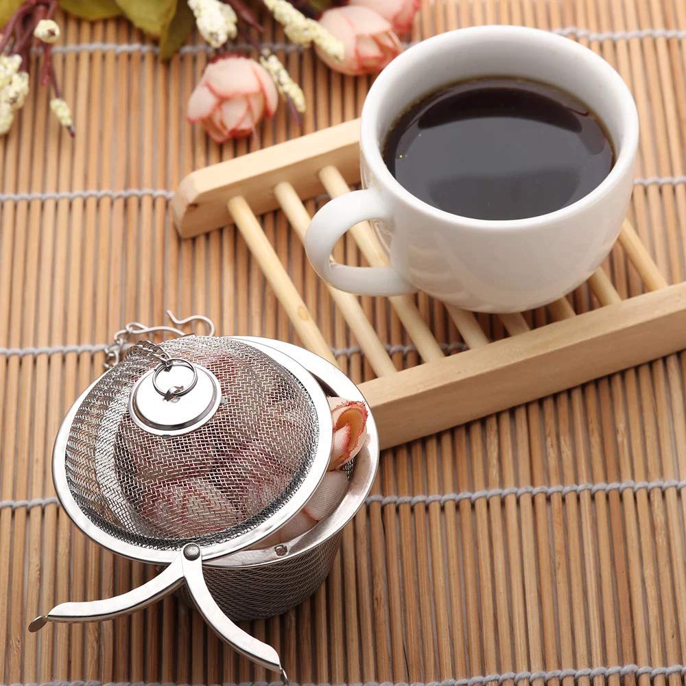 Stainless Steel Twist Lock Mesh Tea Infuser