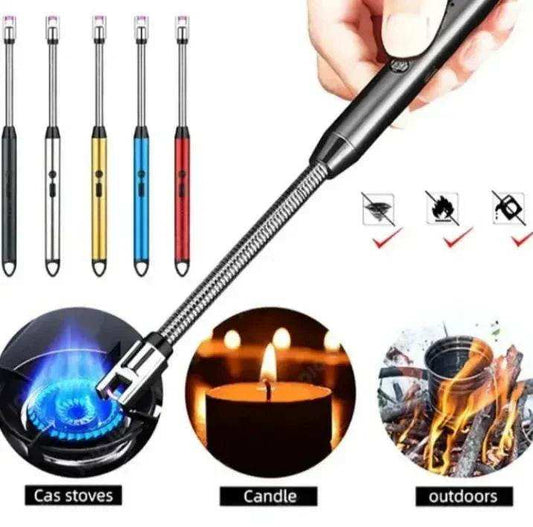 USB Rechargeable Flameless Arc Lighter Flexible and Windproof - Kitchen Grow